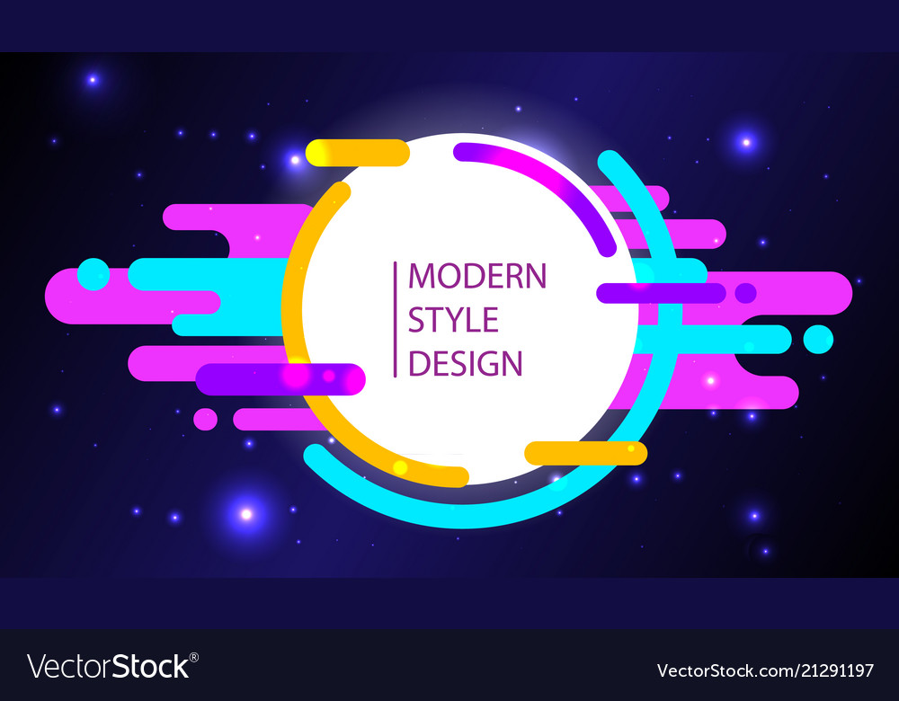 Trendy Abstract Background Royalty Free Vector Image