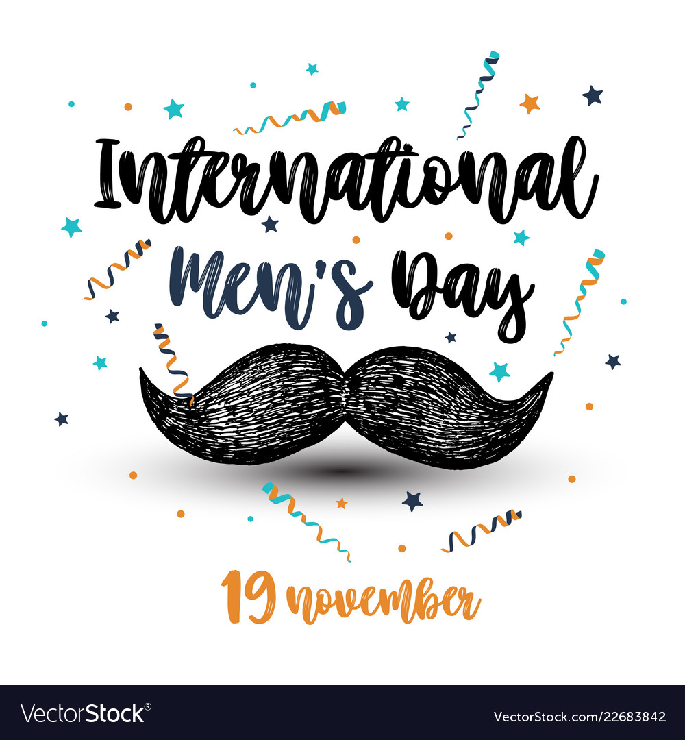 International Men S Day Royalty Free Vector Image