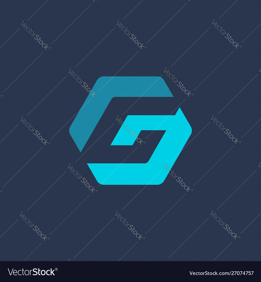 Letter G Logo Icon Design Template Elements Vector Image