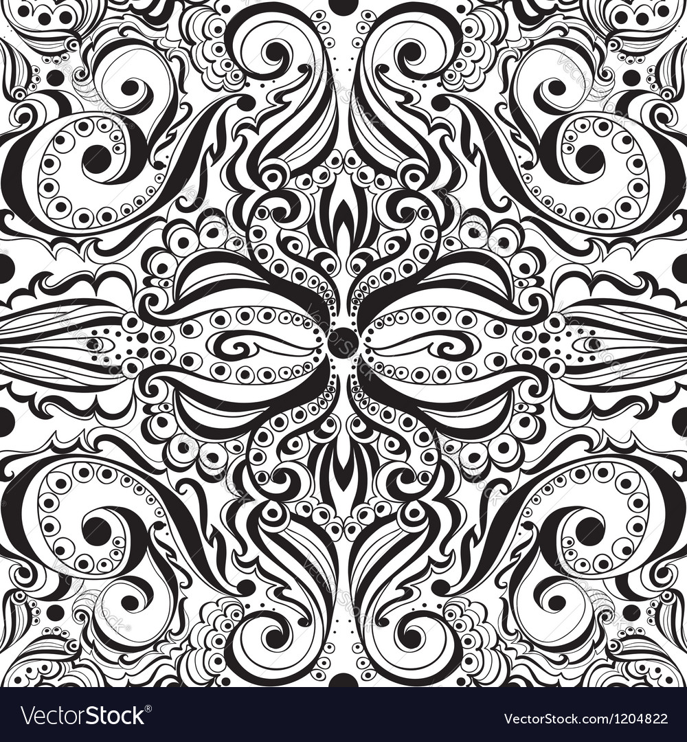 Seamless Vintage Pattern Royalty Free Vector Image