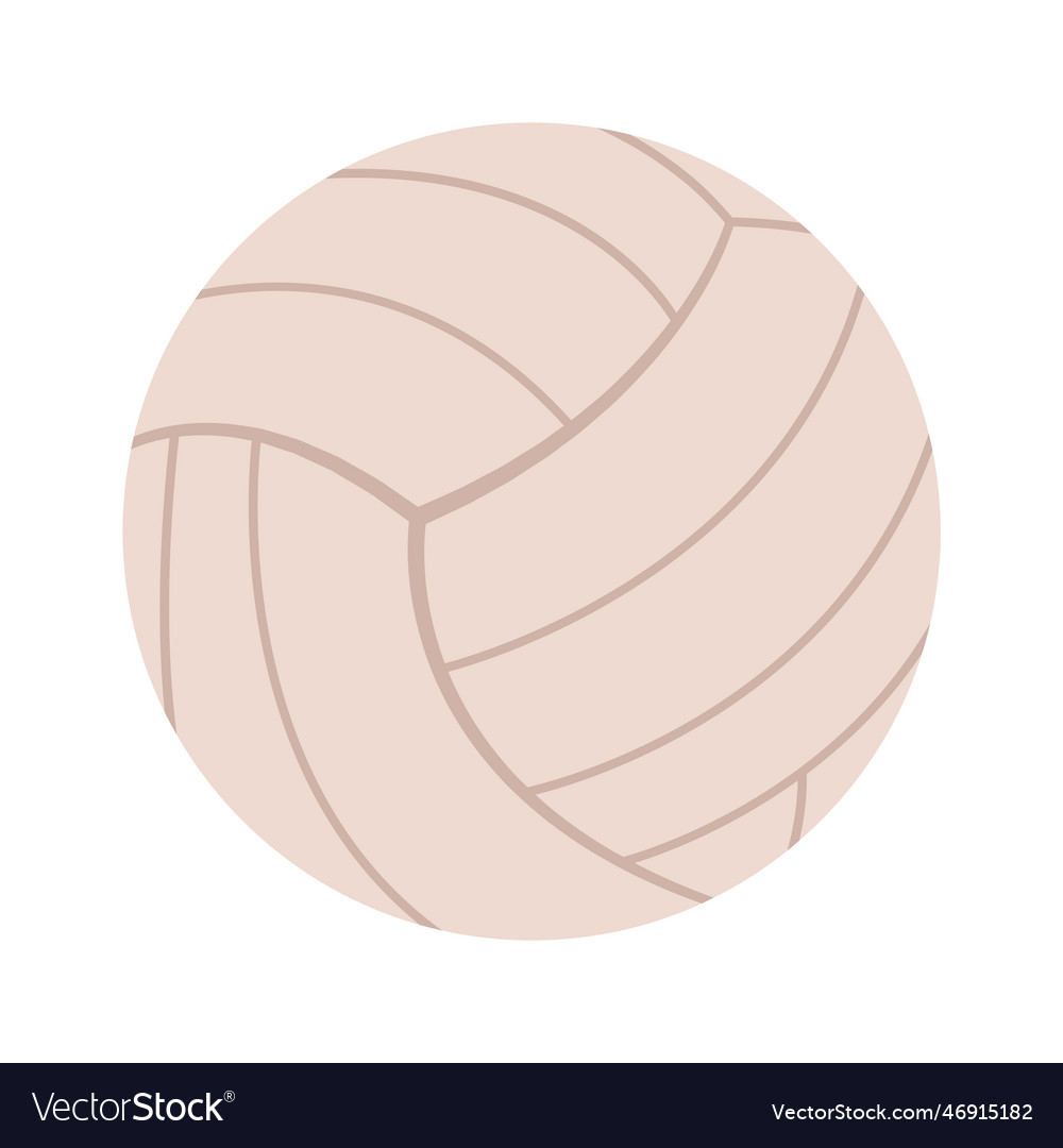 Volleyball Ball Icon Royalty Free Vector Image