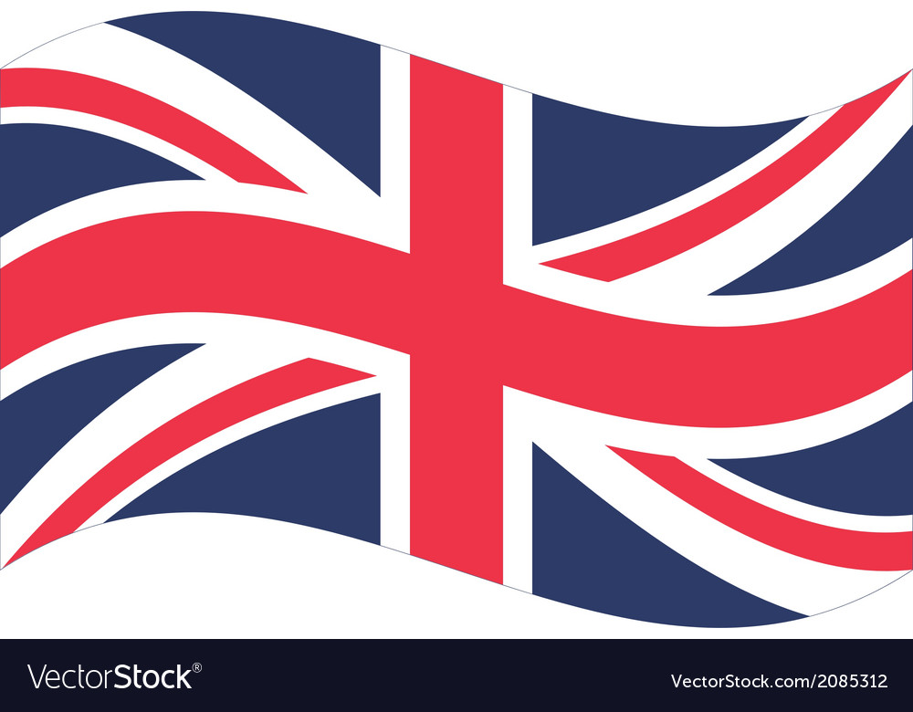 Flag Great Britain Royalty Free Vector Image Vectorstock