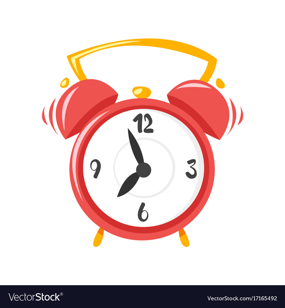 Alarm Clock Royalty Free Vector Image Vectorstock