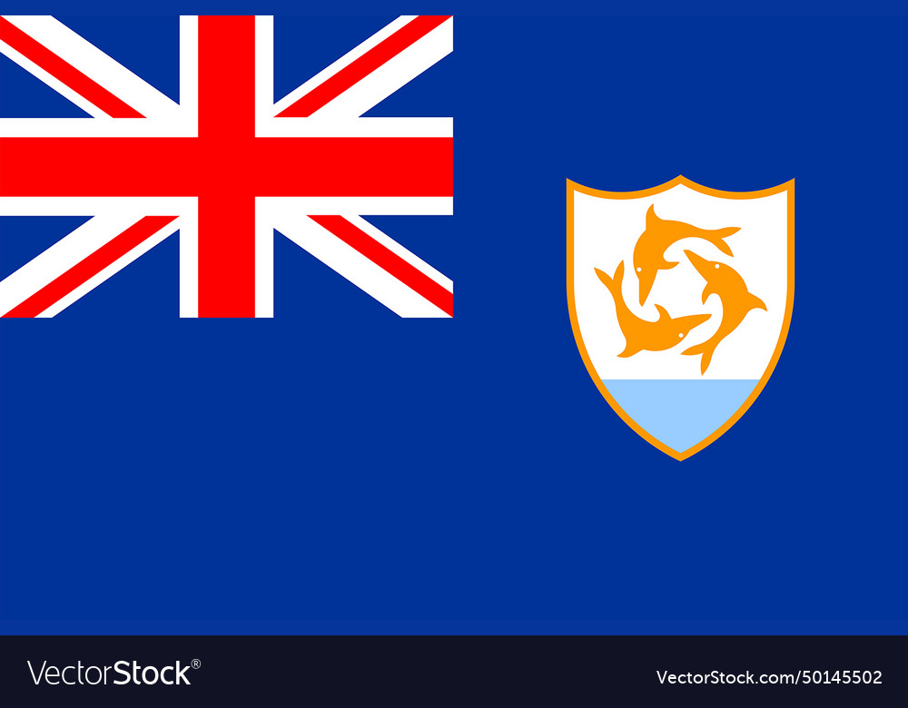 Flags Of Anguilla Royalty Free Vector Image VectorStock