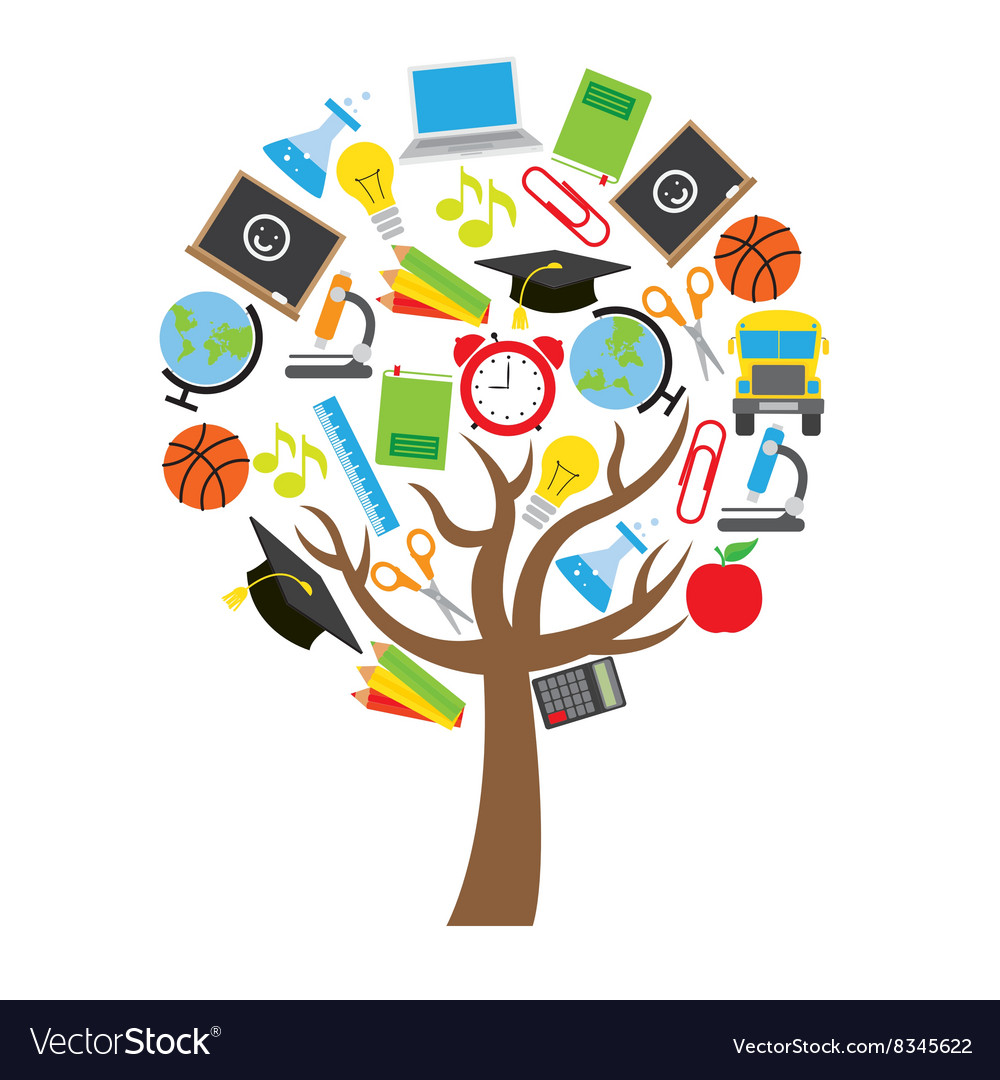 Education Concept Design Royalty Free Vector Image