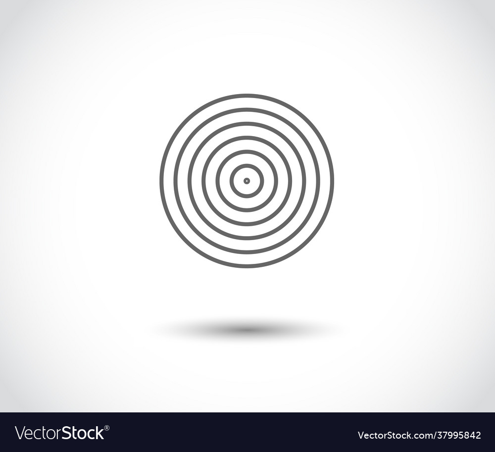 Concentric Circle Elements Element For Graphic Vector Image