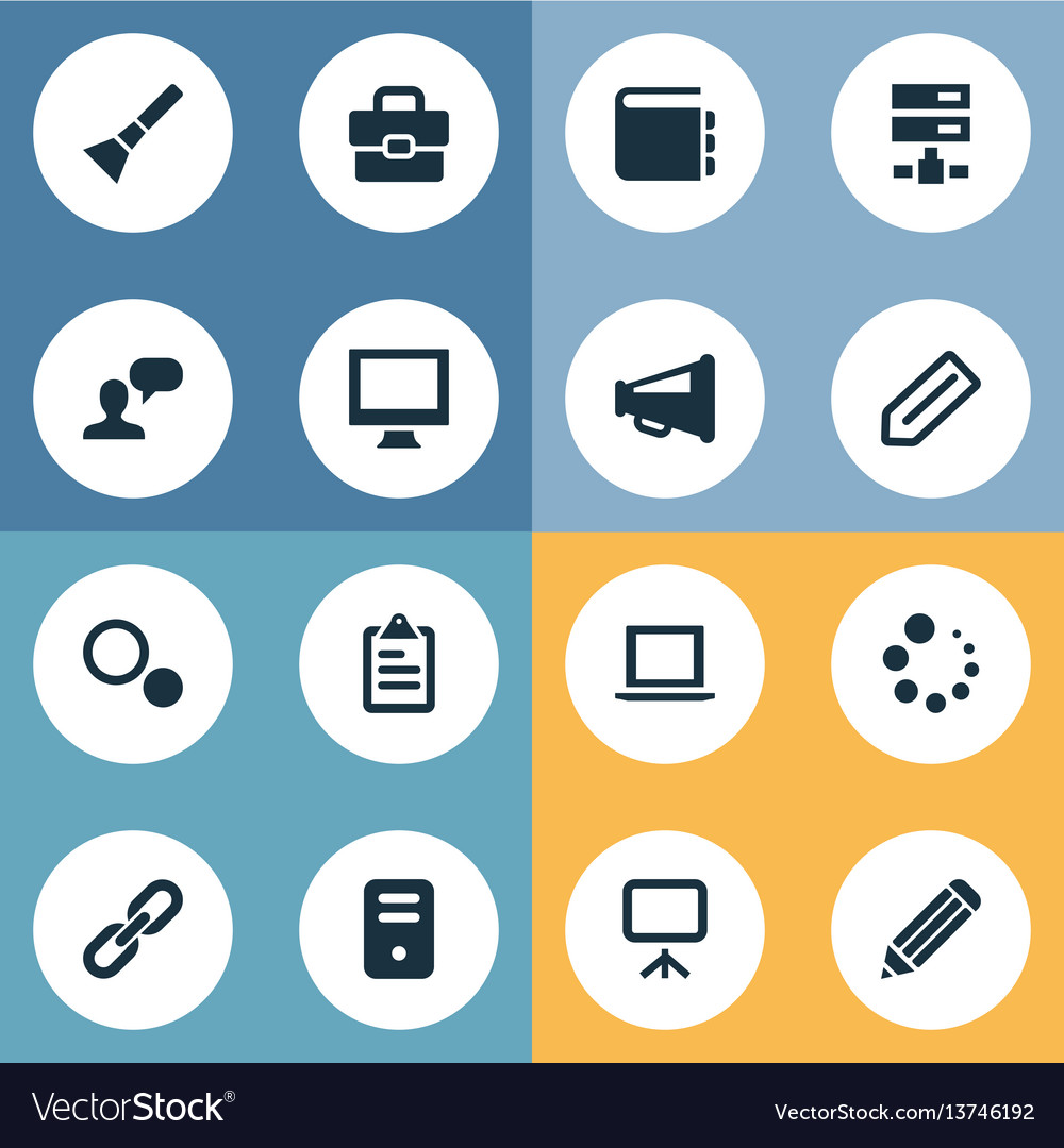 Set Of Simple Ui Icons Royalty Free Vector Image