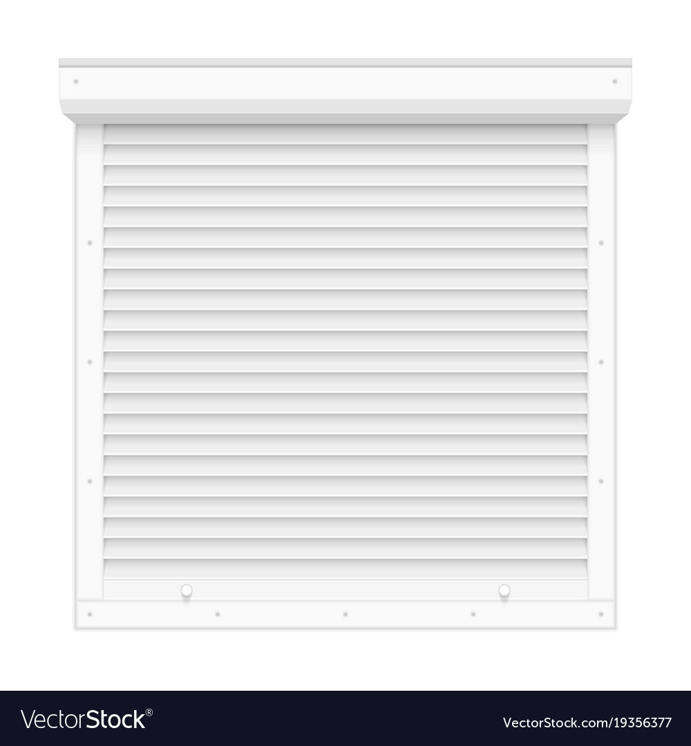 Rolling Shutters Royalty Free Vector Image Vectorstock