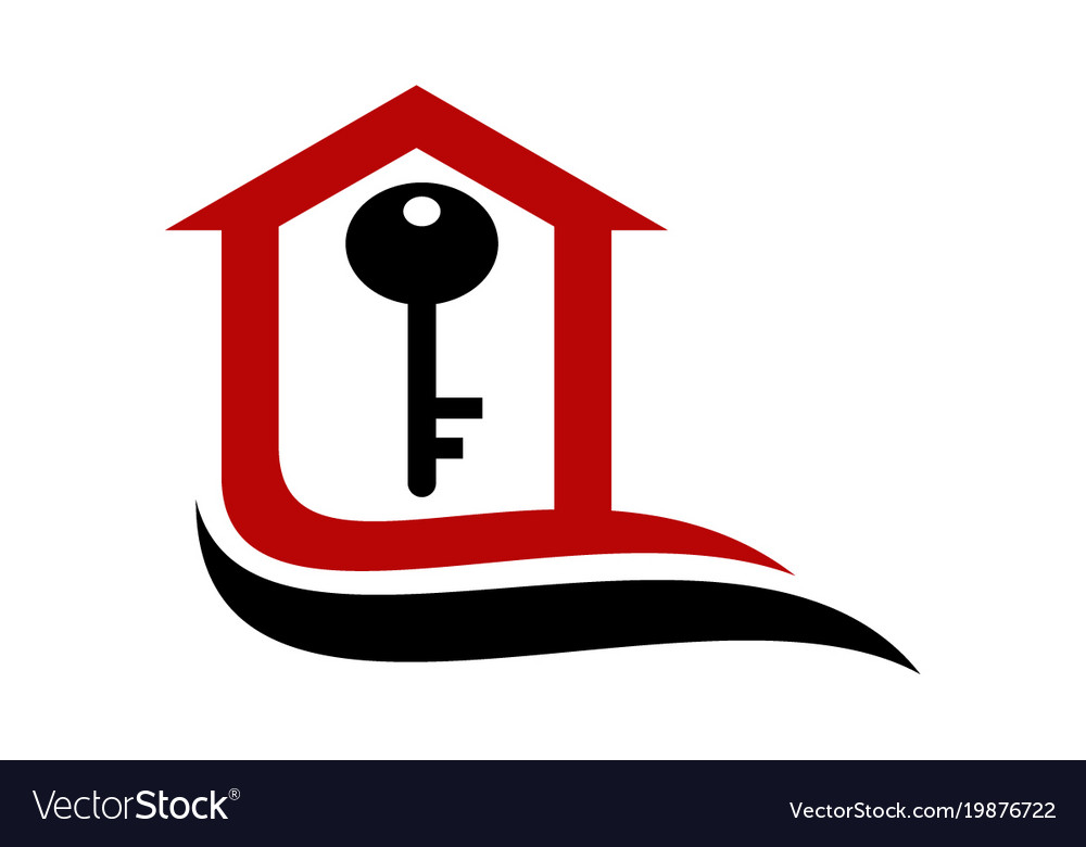 Home Real Estate Key Royalty Free Vector Image