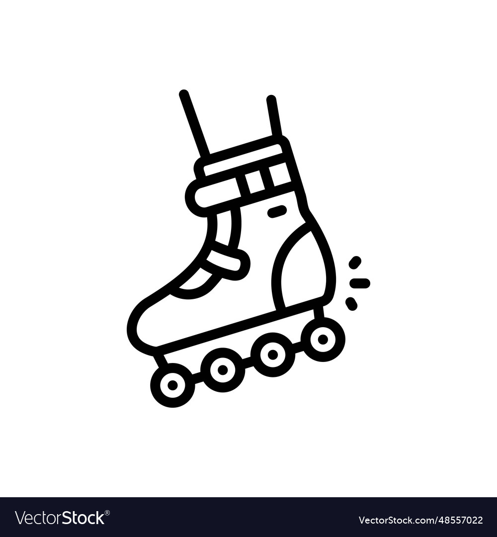 Skating Royalty Free Vector Image Vectorstock