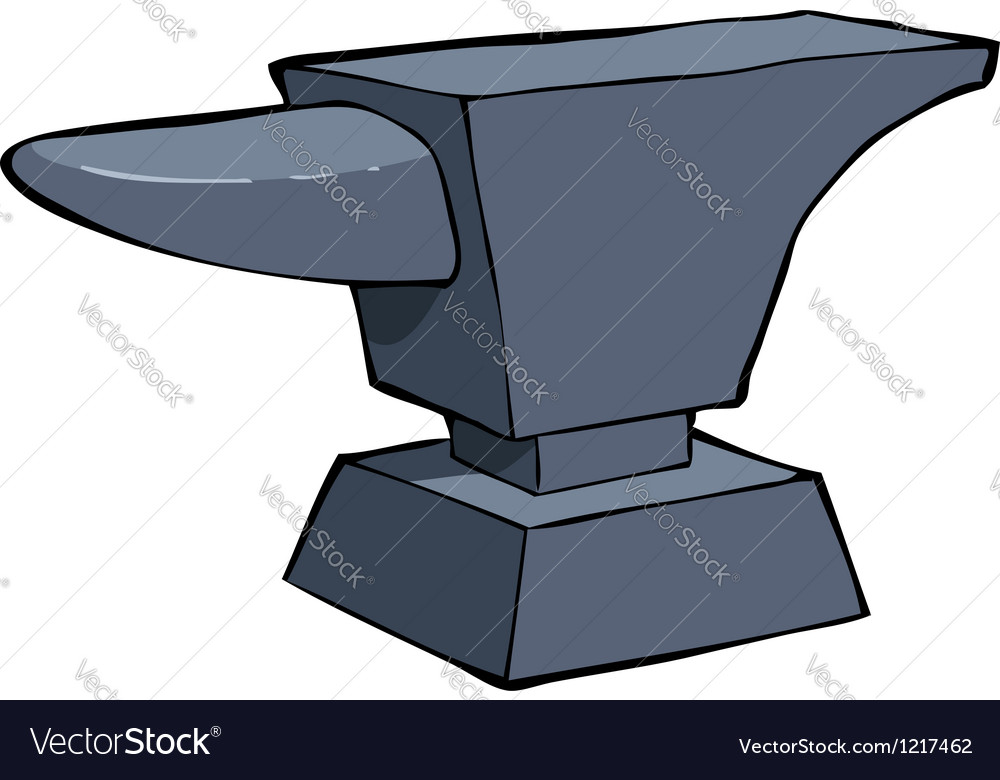 Наковальня рисунок для детей