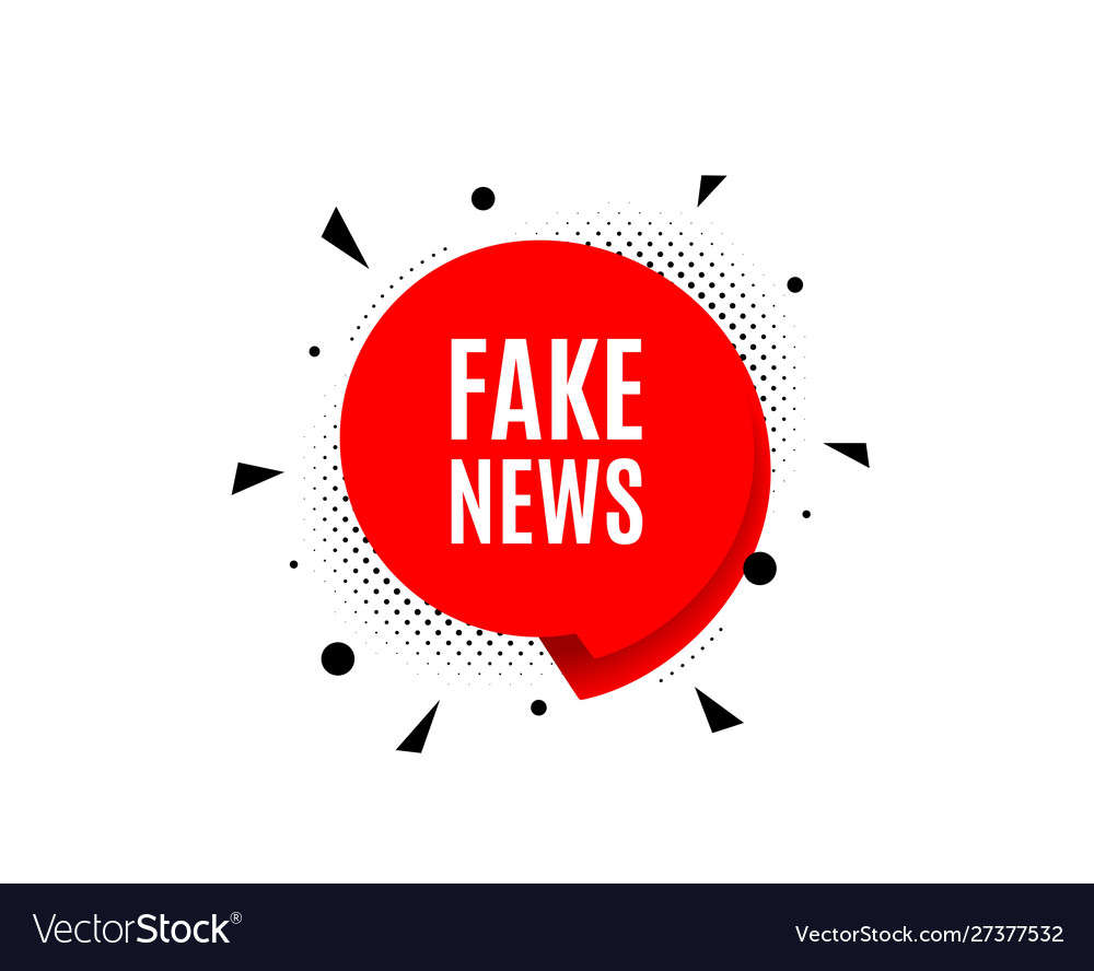 Fake News Symbol Media Newspaper Sign Royalty Free Vector