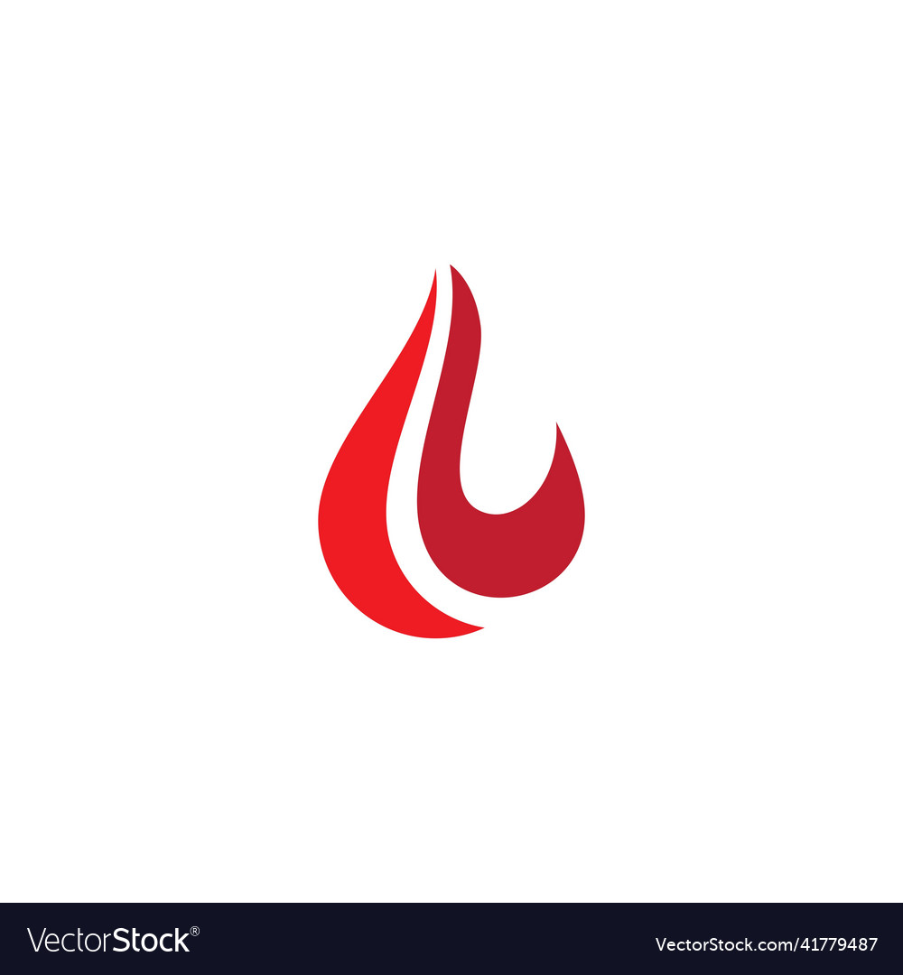 Fire Flame Royalty Free Vector Image VectorStock