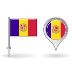 Barbados Pin Icon And Map Pointer Flag Royalty Free Vector