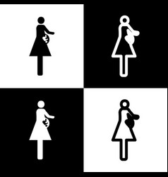 Sex Symbol Sign Black And White Icons And Vector Image