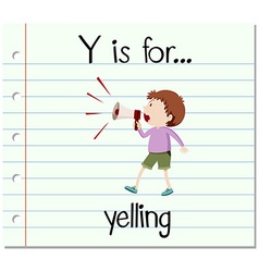 Y Letter Flashcards Vector Images 73