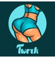 Twerk And Booty Dance For Dancing Royalty Free Vector Image