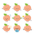 Happy Cute Smiling Orange Royalty Free Vector Image