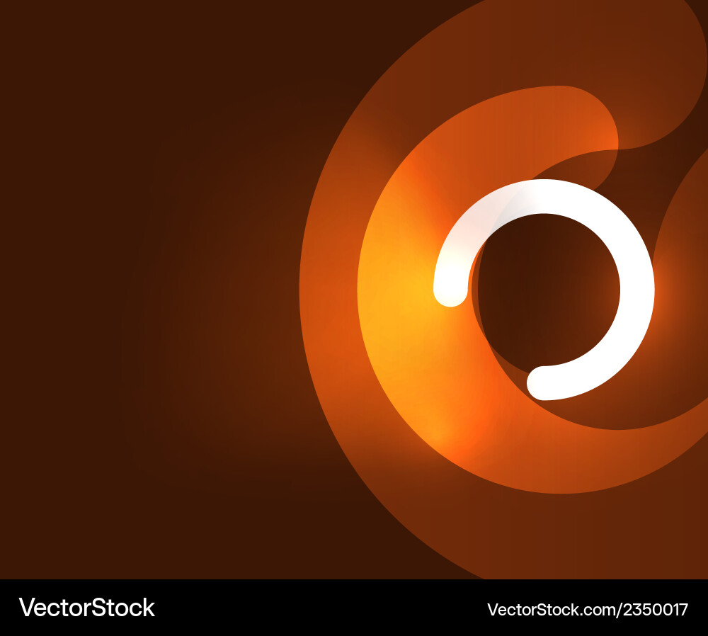 Abstract glowing lines Royalty Free Vector Image