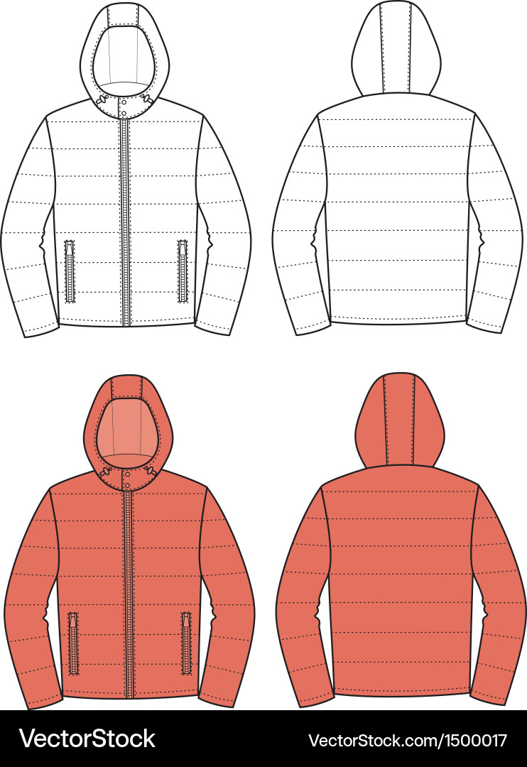 Jacket Royalty Free Vector Image - VectorStock
