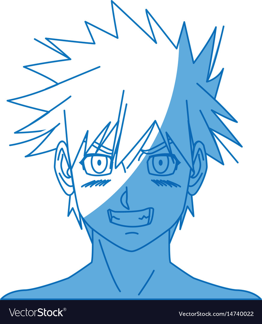 Premium Vector  Vector young man anime style character vector illustration  design manga anime boy