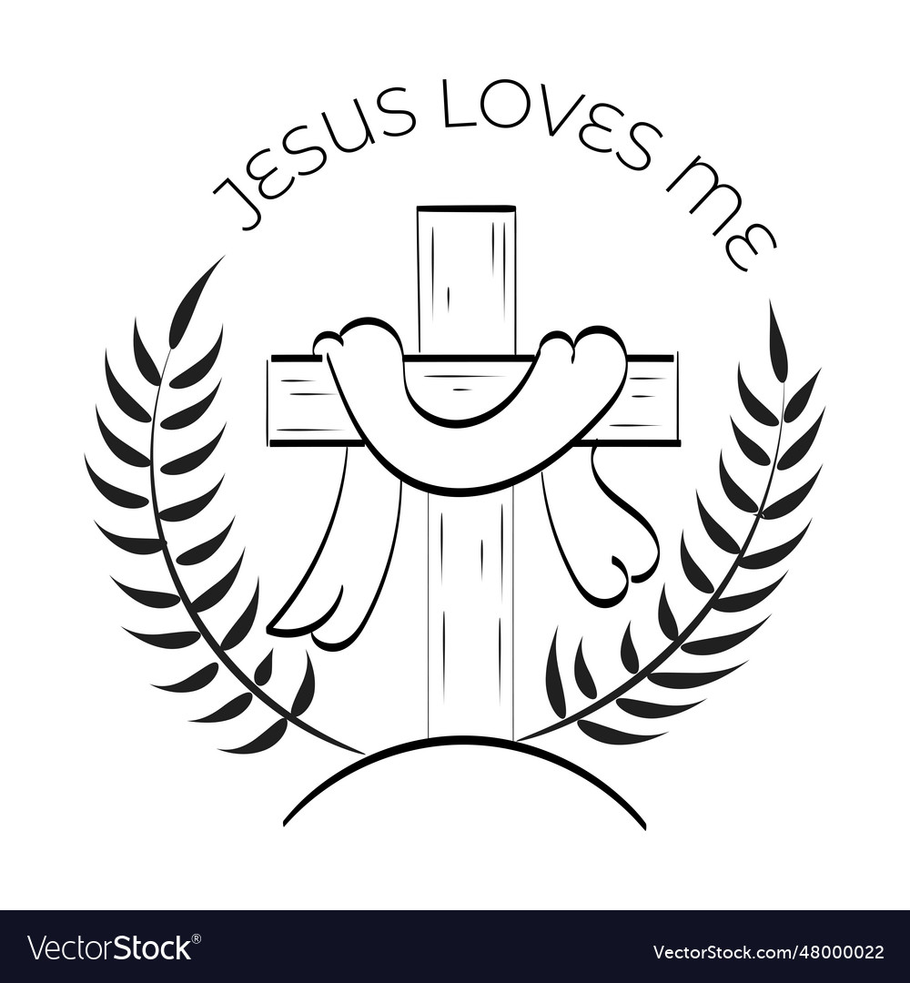 message-of-the-gospel-of-jesus-christ-royalty-free-vector