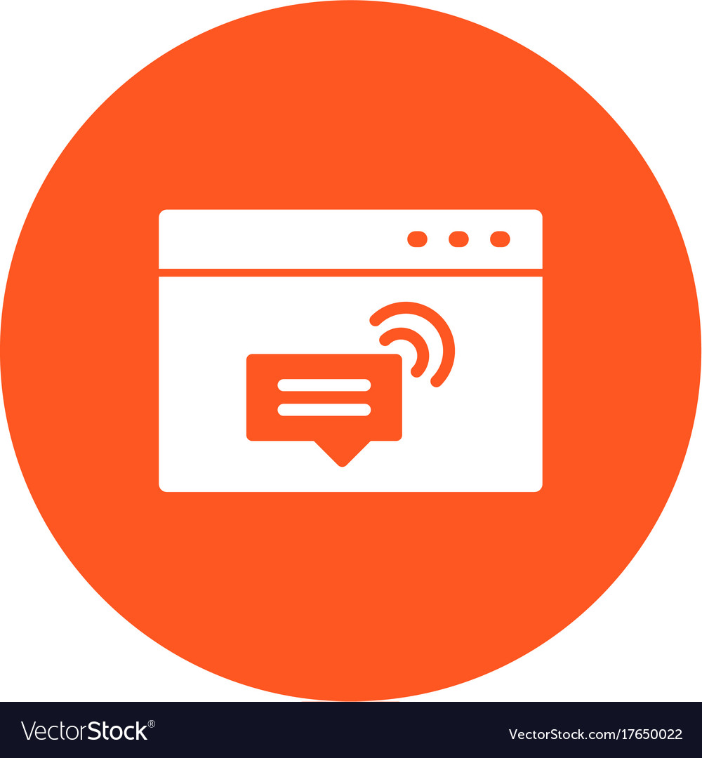 Web support Royalty Free Vector Image - VectorStock