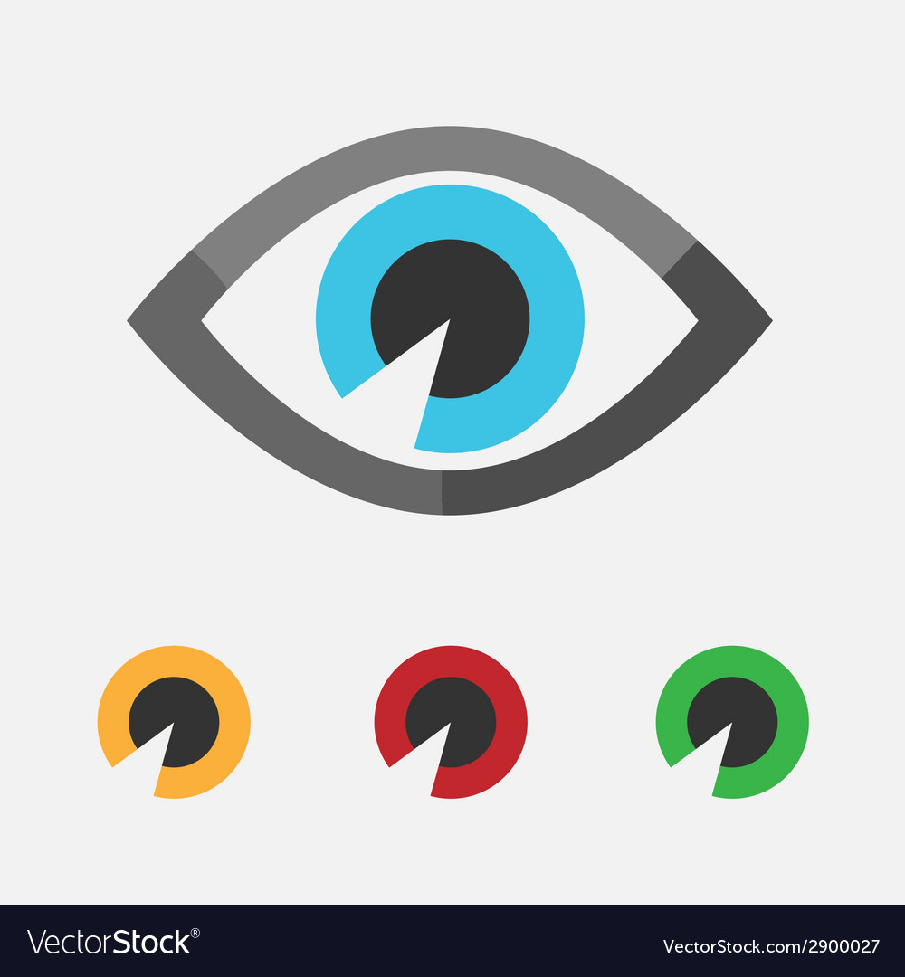 Eye icon Royalty Free Vector Image - VectorStock