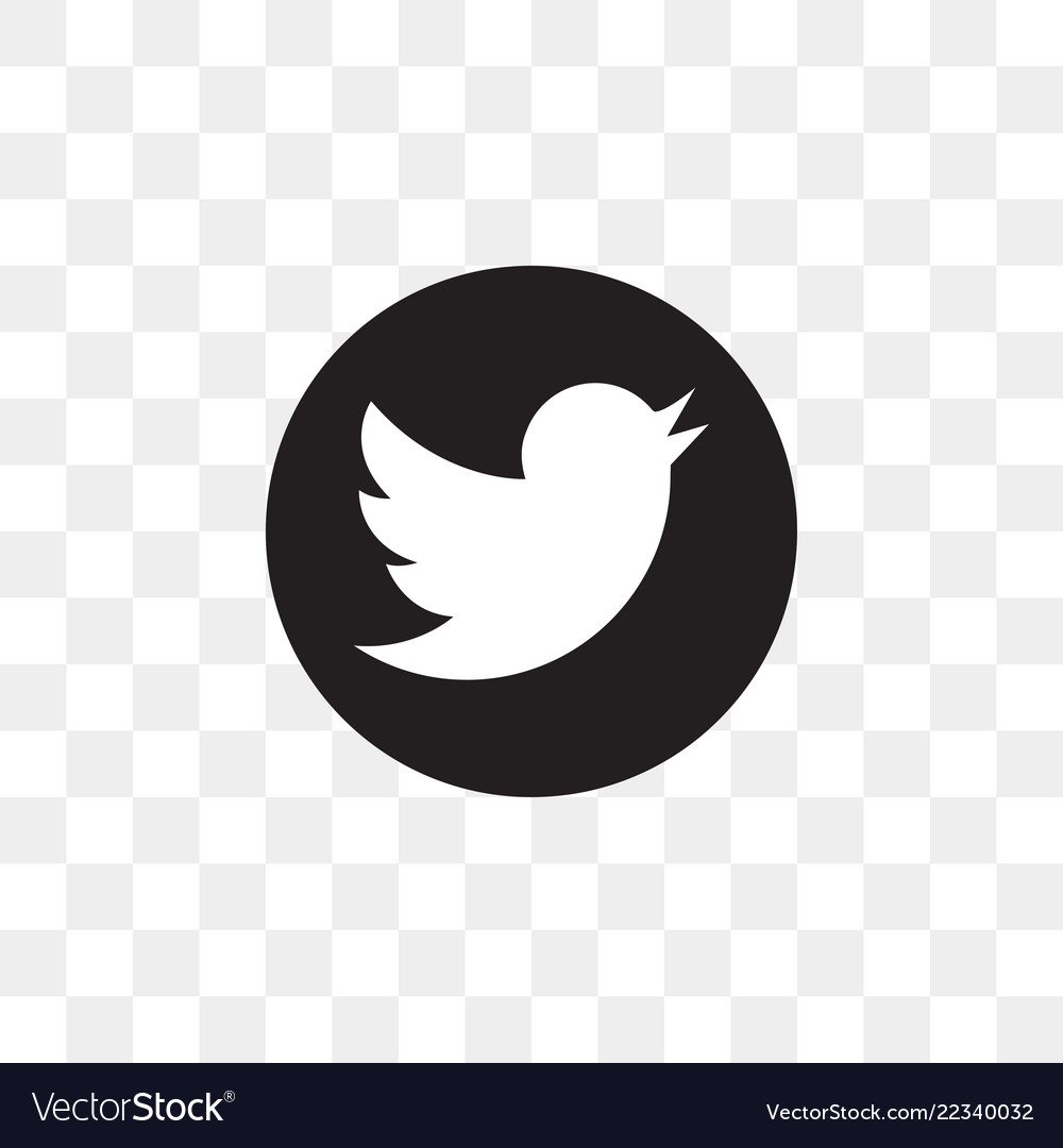 twitter logo black and white vector