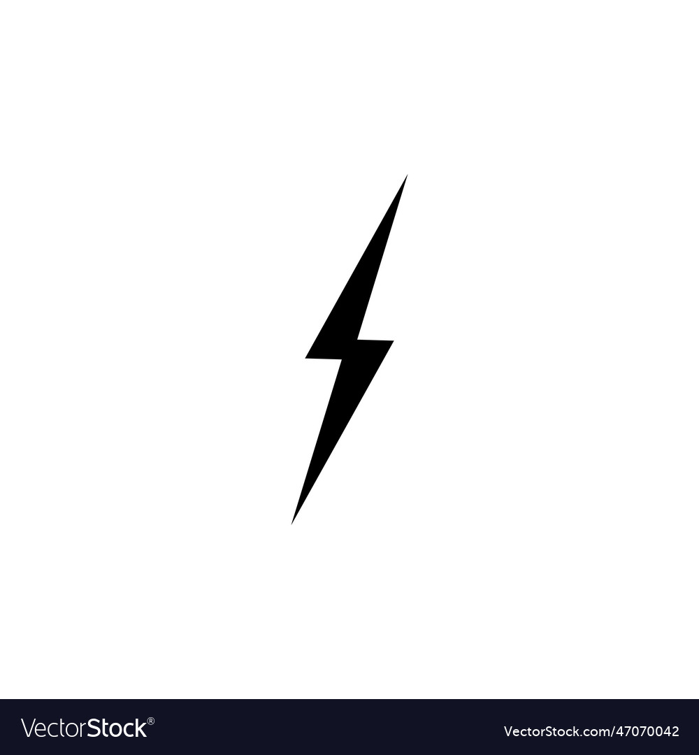 Lightning icon electric icon power icon energy Vector Image