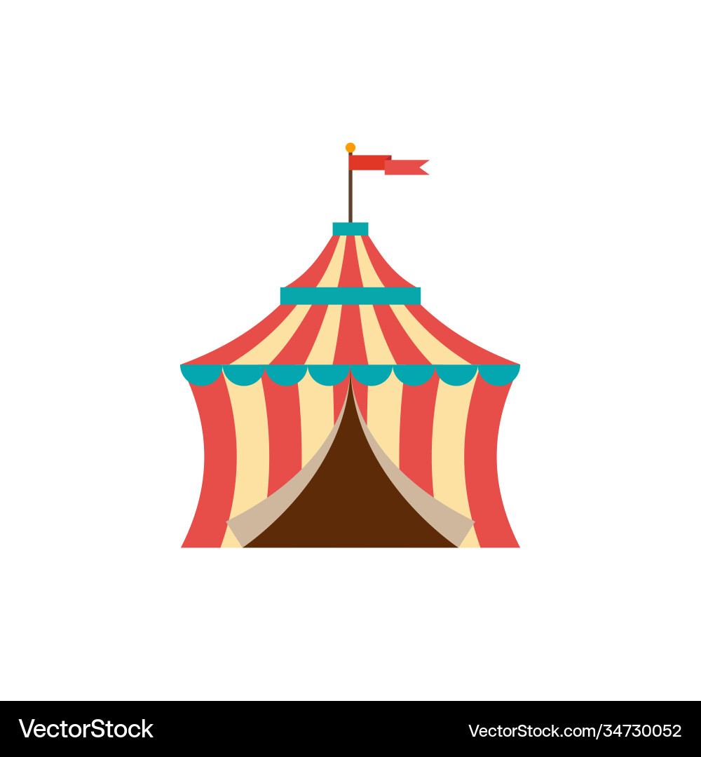 Circus tent Royalty Free Vector Image - VectorStock