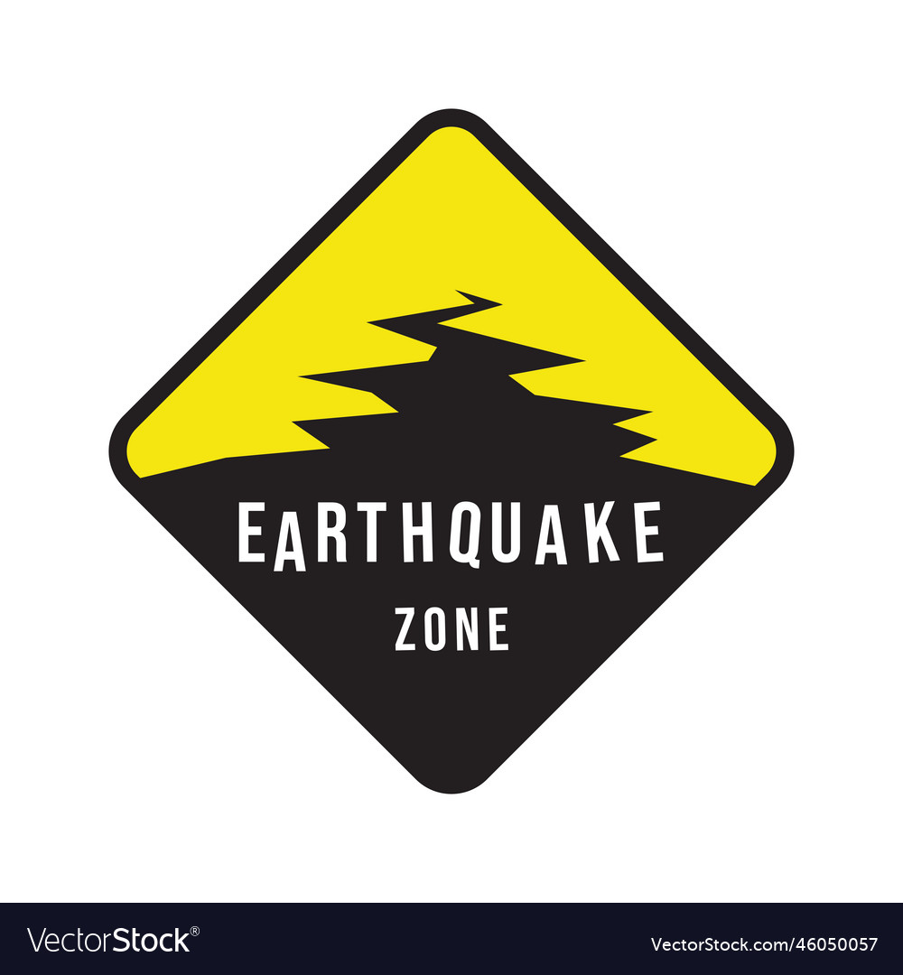 About earthquake accident Royalty Free Vector Image