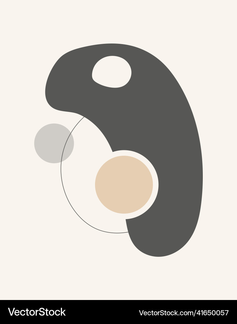 Abstract design with doodles Royalty Free Vector Image