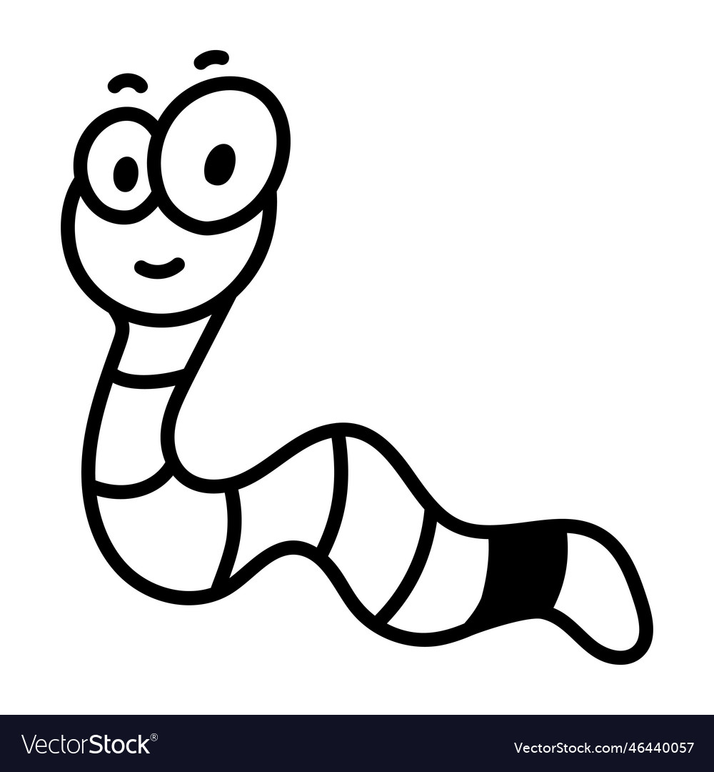 Earthworm Royalty Free Vector Image - VectorStock