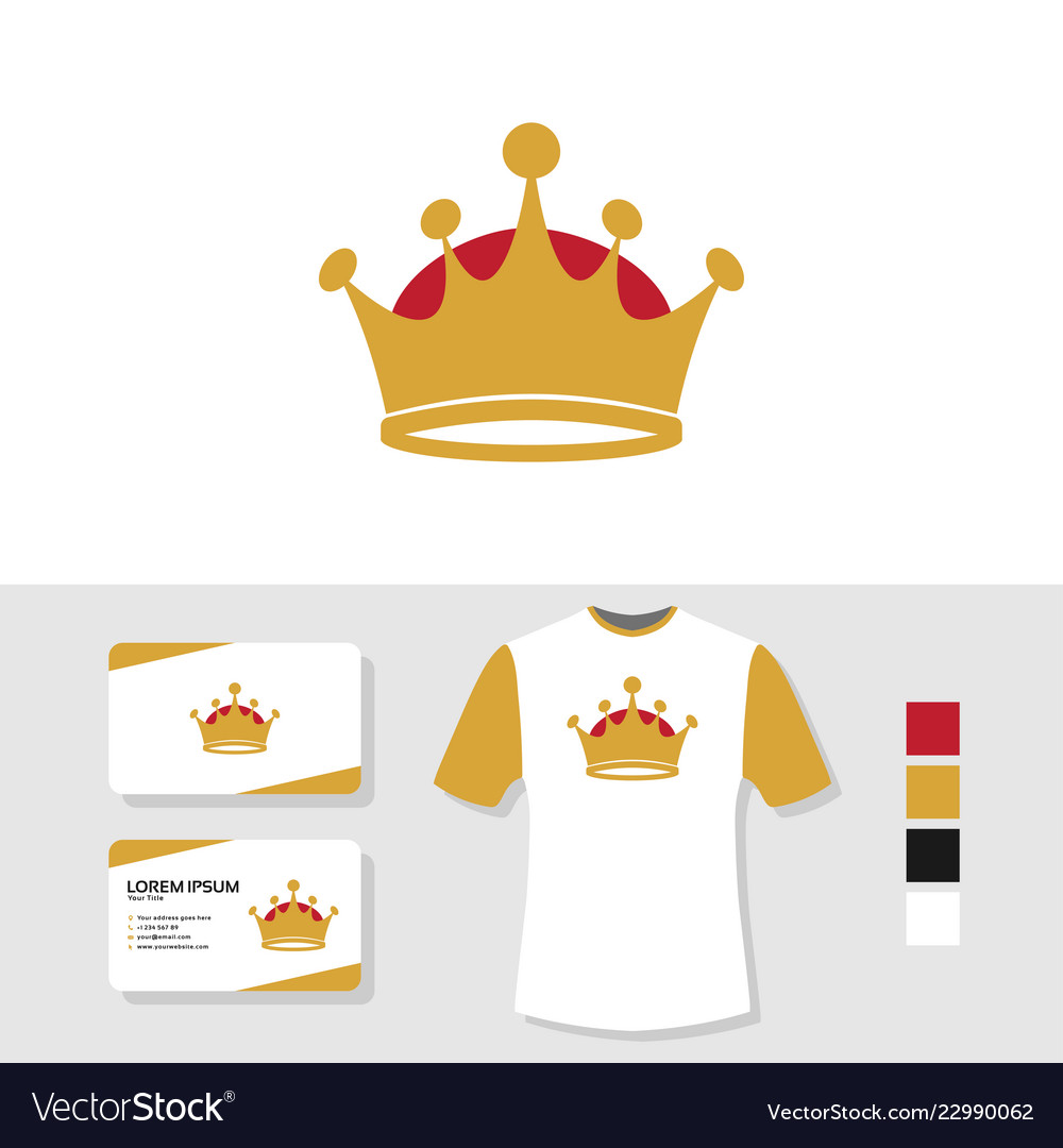 crown t shirt design