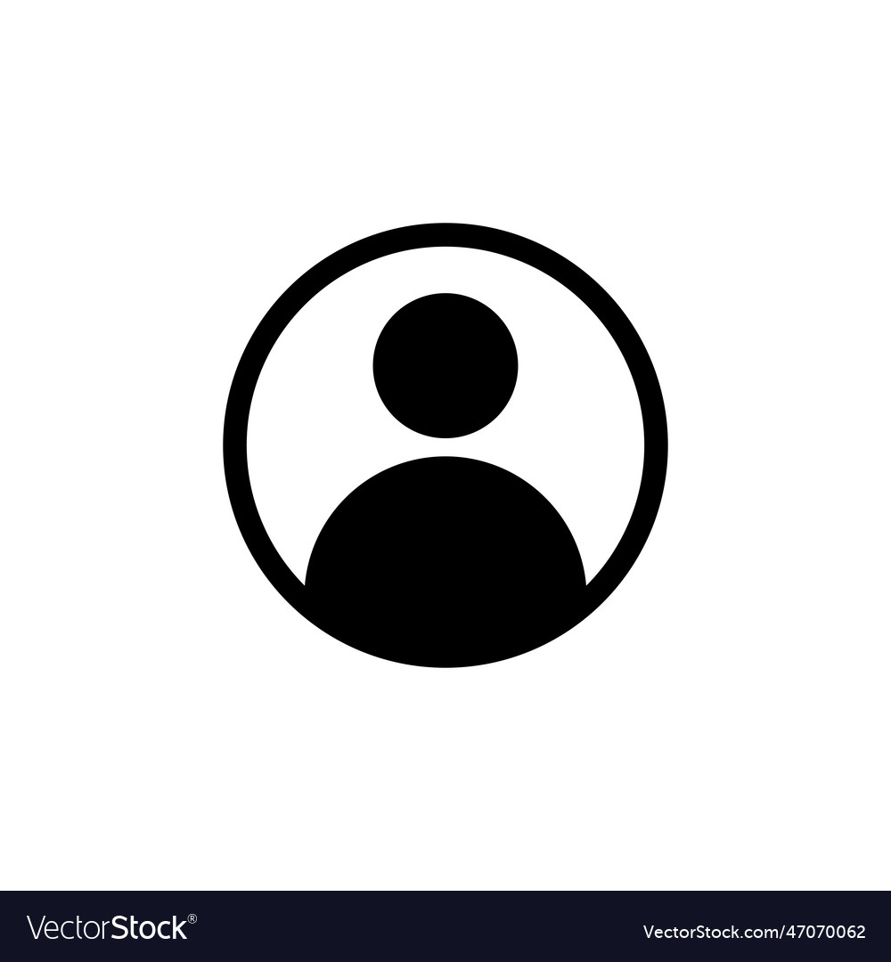 People icon person icon user icon Royalty Free Vector Image