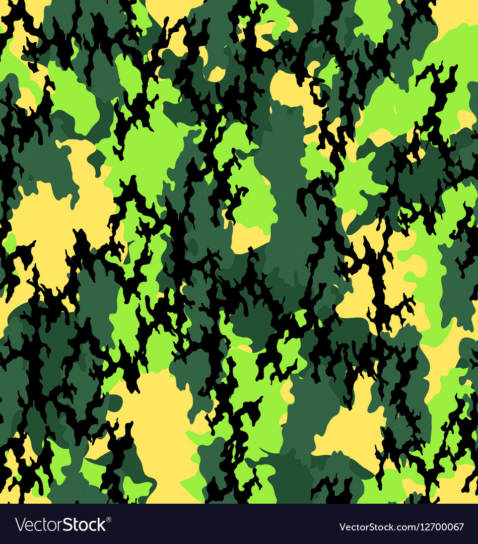 Seamless camouflage fashionable Royalty Free Vector Image