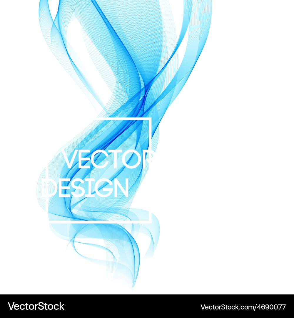 Abstract template background with wave Royalty Free Vector