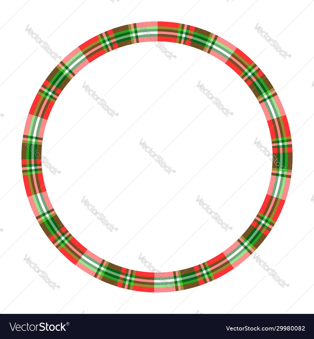 Round frame vintage pattern design template Vector Image