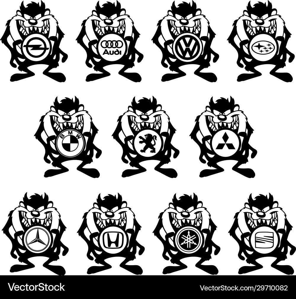 Tasmanian devil Royalty Free Vector Image - VectorStock