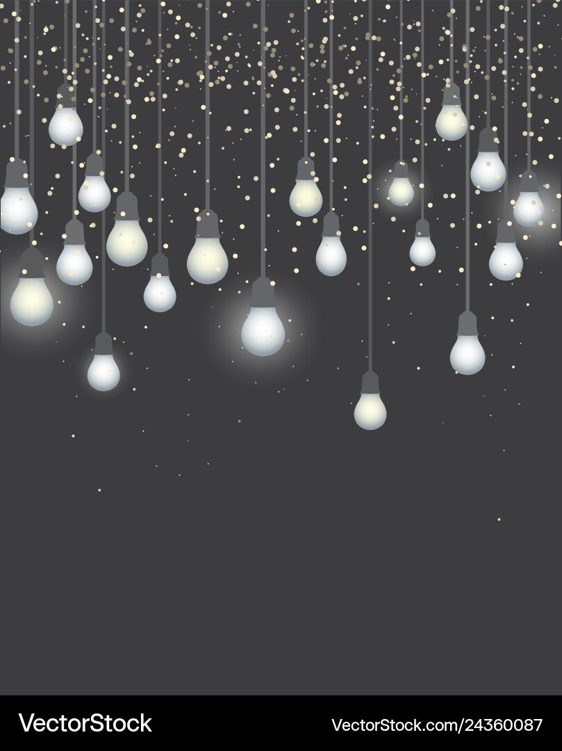 Light bulbs Royalty Free Vector Image - VectorStock