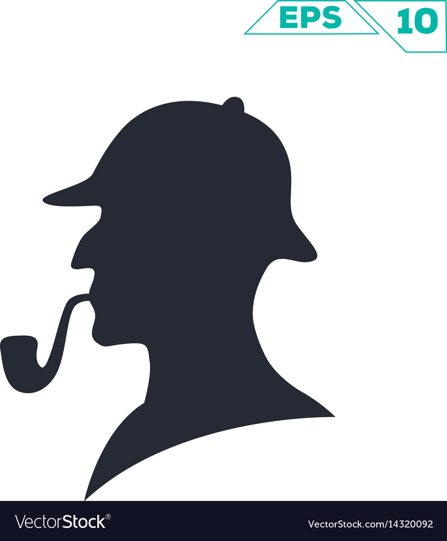 Sherlock holmes Royalty Free Vector Image - VectorStock