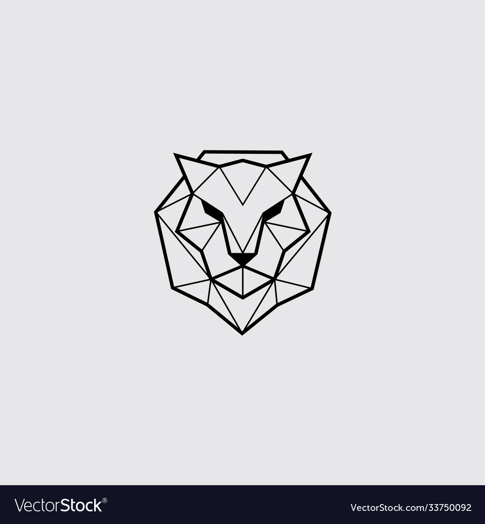 Tiger Logo Design In Thin Line Style Vector, A Lineal Icon Depicting Bengal  Tiger On White Background, Vector Illustration By Flat Icon And Dribbble,  Behance Hd PNG and Vector with Transparent Background