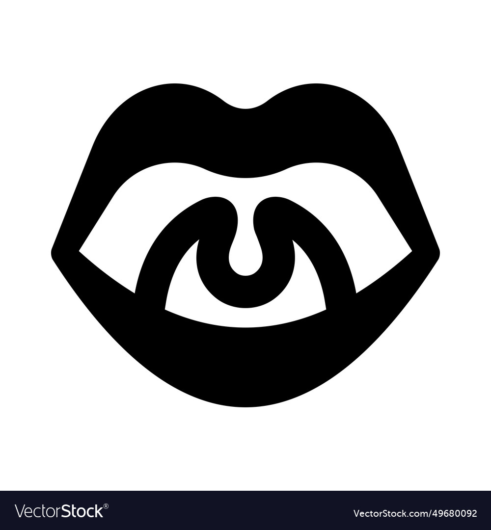 Tonsils are the two lymph nodes located on each Vector Image