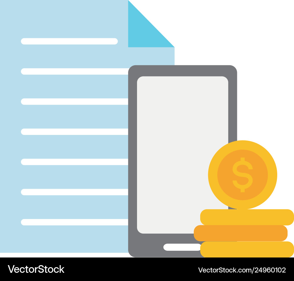 Online payment concept Royalty Free Vector Image
