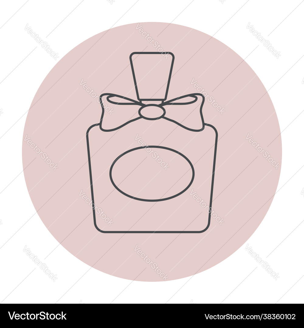 Perfume bottle icon Royalty Free Vector Image - VectorStock