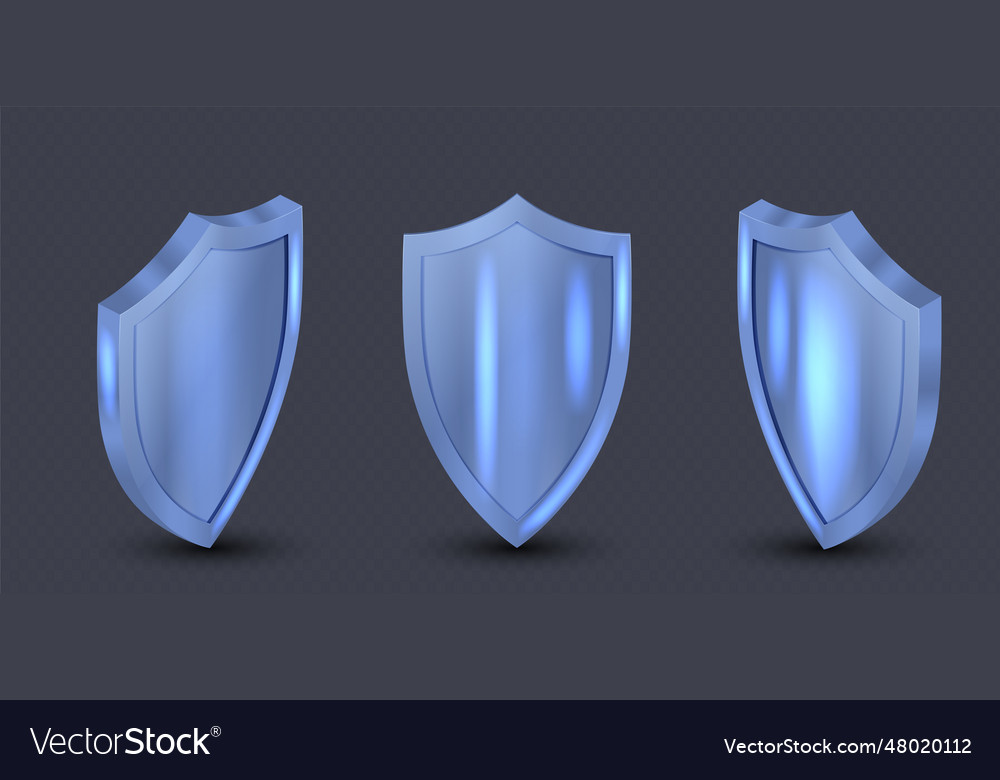 Blue shield set