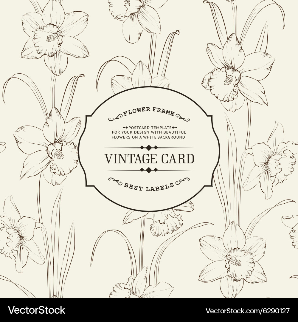 Spring flowers fabric seamless pattern Royalty Free Vector