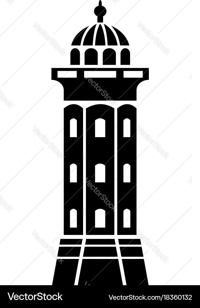 Raindrop icon simple style Royalty Free Vector Image