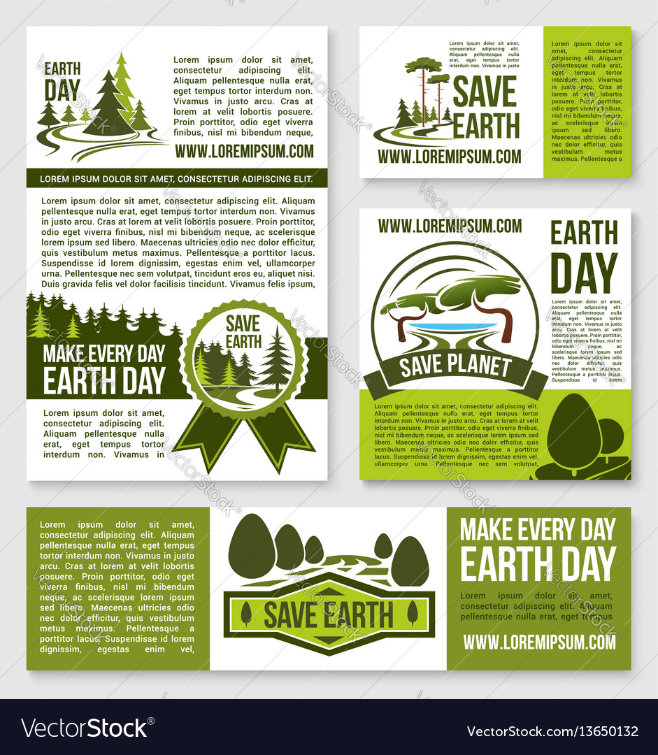 templates earth day nature protection event earth day templates